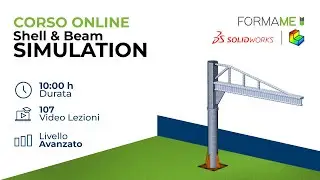 Corso SolidWorks Simulation - Shell e Beam