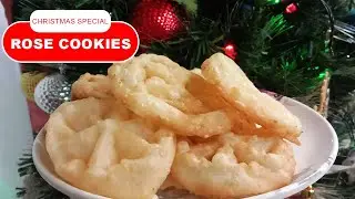Christmas Special/Rose Cookies/how to make rose cookies