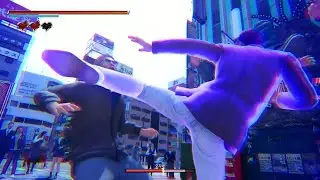 [Yakuza Kiwami 3 Demo] Mine's Taunting Heat Action