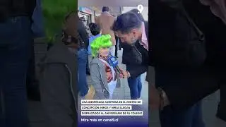 Una inesperada sorpresa en el centro de Concepci&oacute;n   ni&ntilde;os y ni&ntilde;as llegan disfrazados al aniversario