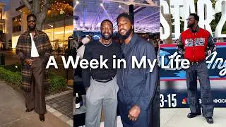 A Week In My Life | Morning Routine | Meeting Legends In Person | All-Star Weekend 2026