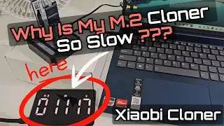Почему мой клонер M.2 NVMe/SATA SSD работает так медленно? Тест Xiaobi + трюк с удвоением скорости.