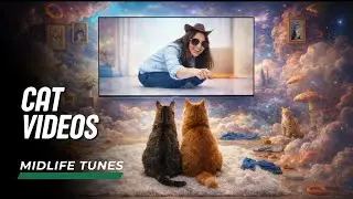 Midlife Tunes - Cat Videos (Lyric Video) | Disco Pop & Chill Groove