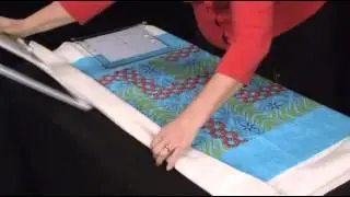 Use AcuFil Software to Hoop your Quilt on the Janome MC12000   YouTube