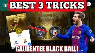 Top 3 Black Ball Tricks in Agent in PES 2018 || FW tricks ||