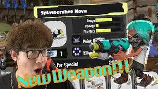 Reacting To New Weapons Added On Splatoon 3 Chill Season 2022
