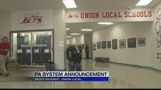 Union Local High School&rsquo;s active shooter drill sounded like the real thing