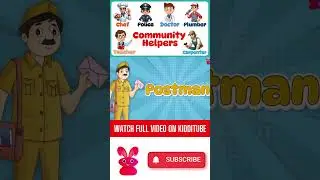 Community Helpers for kids, Our Helpers Activity  | kidditube