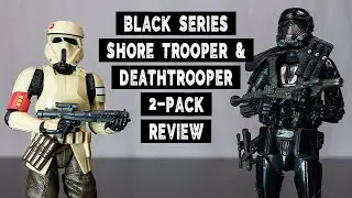 Hasbro Star Wars The Black Series Rogue One Shore Trooper & Deathtrooper 2-Pack Actionfigur Review