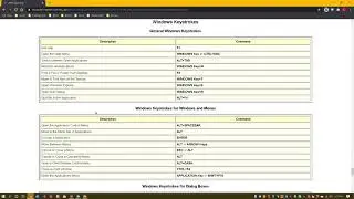 Basic Web Navigation  with a Screen Reader