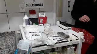 ENFERMERIA. Clase número 14, Armado de carro de curaciones