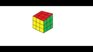 How to Draw 3D Cube - in computer| Microsoft Paint Tutorial | Computer Drawing