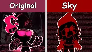 Devils Gambit Original Vs Sky (Indie Cross) - FNF