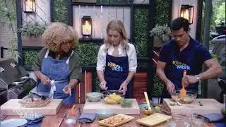 Foodfluencer Friday: The Moody Foody, Toni Chapman, Makes Shrimp Skewers With Mango Salsa