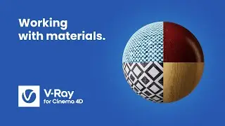 V-Ray for Cinema 4D &mdash; Working with materials