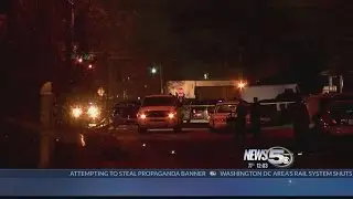 Mobile Poice Investigate Shooting in Trinity Gardens