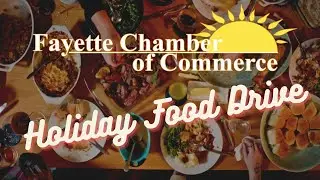 Fayette Chamber Holiday Food Drive