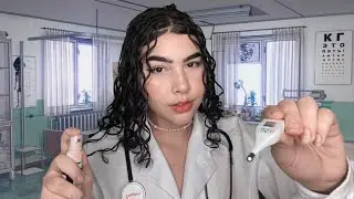 ASMR: ENFERMEIRA DA ESCOLA TRATANDO SEUS FERIMENTOS 💉