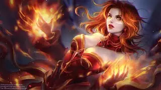 Dota 2 mid Lina Vs Viper.Изи птс на Лине. Раскачка физ урон up mmr