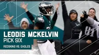 Kirk Cousins Tosses a Pick 6 to Leodis McKelvin! | Redskins vs. Eagles | NFL Week 14 Highlights