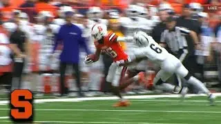 Syracuse's Trishton Jackson With 2 Big Touchdown Plays