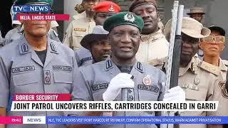 Joint Patrol Uncovers Rifles, Cartridges Concealed In Garri