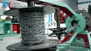 Barbed wire making machine (CS-A/ CS-B/ CS-C) high speed automatic machine