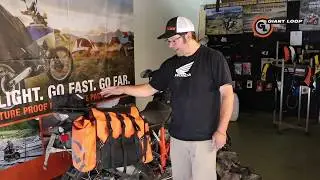 Giant Loop's Round The World Panniers Motorcycle Soft Luggage with New GL Pannier Mounts