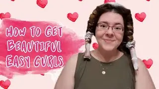 Easy Way to Have Beautiful Heatless Curls