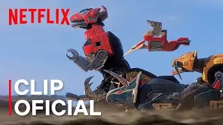 &iexcl;Poder dinozord activado! | Power Rangers: Ayer, hoy y siempre | Netflix