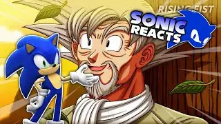 Sonic reacts to Old Man Goku's Last Day in Life