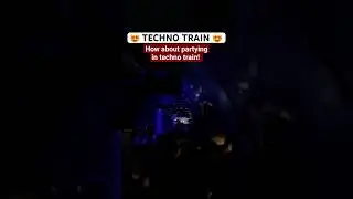 would you do party in train? #techno #party #train #dimitrivegaslikemike #viralparty #rave #djmix