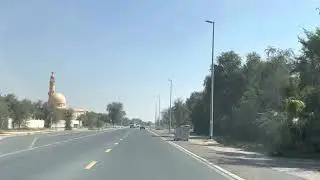 Traveling in Al Awir Area Dubai 🇦🇪 | 4K