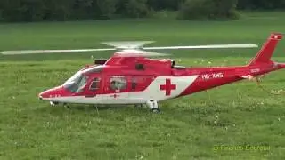Heli Symposium Divonne 2019  REGA Agusta 109 K 2 von Roland Kaufmann
