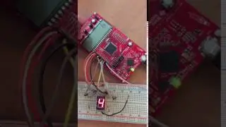 Launch Pad MSP-EXP430FR6989 Number Display