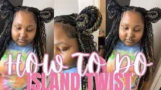 HOW TO DO | Island Twist / Bohemian Twist Tutorial | I&rsquo;M DESTINY DENISE