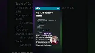 Новая фича в Go v1.26 Release Notes! #go #golang #devnews #webdev #coding