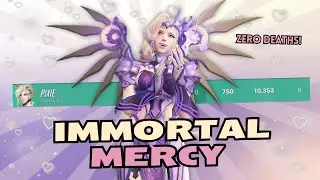 Unkillable Mercy! 0 Deaths Smooth Gameplay | Overwatch 2