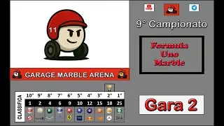 🏁 Gara 2 di 10 🏁 Garage Marble Arena 🏁 9°Campionato ✌ #MarbleRace