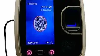 4.3 Inches Touch Screen 1500 Faces Recognition Fingerprint Attendance