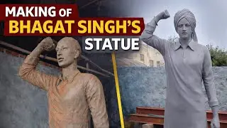 Bhagat Singh Statue Making , Making of Bhagat Singh Statue , Complete Sculpture process.@NASculpt 