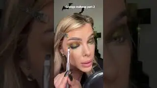 Grunge makeup tutorial part 2 🖤🤩