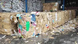 Jiangsu Nantong Waste Paper Baling Recycling Machine