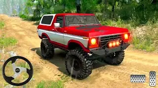 SUV OffRoad Jeep Driving Games - Offroad 4x4 Jeep Simulator Games - Android GamePlay
