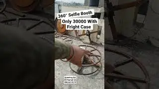 360&deg; Selfie Booth || Making Video || Amazing Art Karnal || All India Delivery