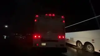MCI D4500 bus arrived and laying over at the ABC Service Center 9 hours early. [Pt.19]