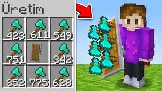 Minecraft ama &Ouml;ZEL KALKANLAR VAR!