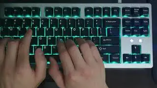 TX87V2 구흑 패드x 타건