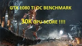 3DMark GTX1080 ti OC Benchmark 30000 SCORE !!!