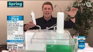 Clean   Pure Ultra 40,000Gallon Countertop Water Filter
